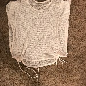 Knitted see through top
